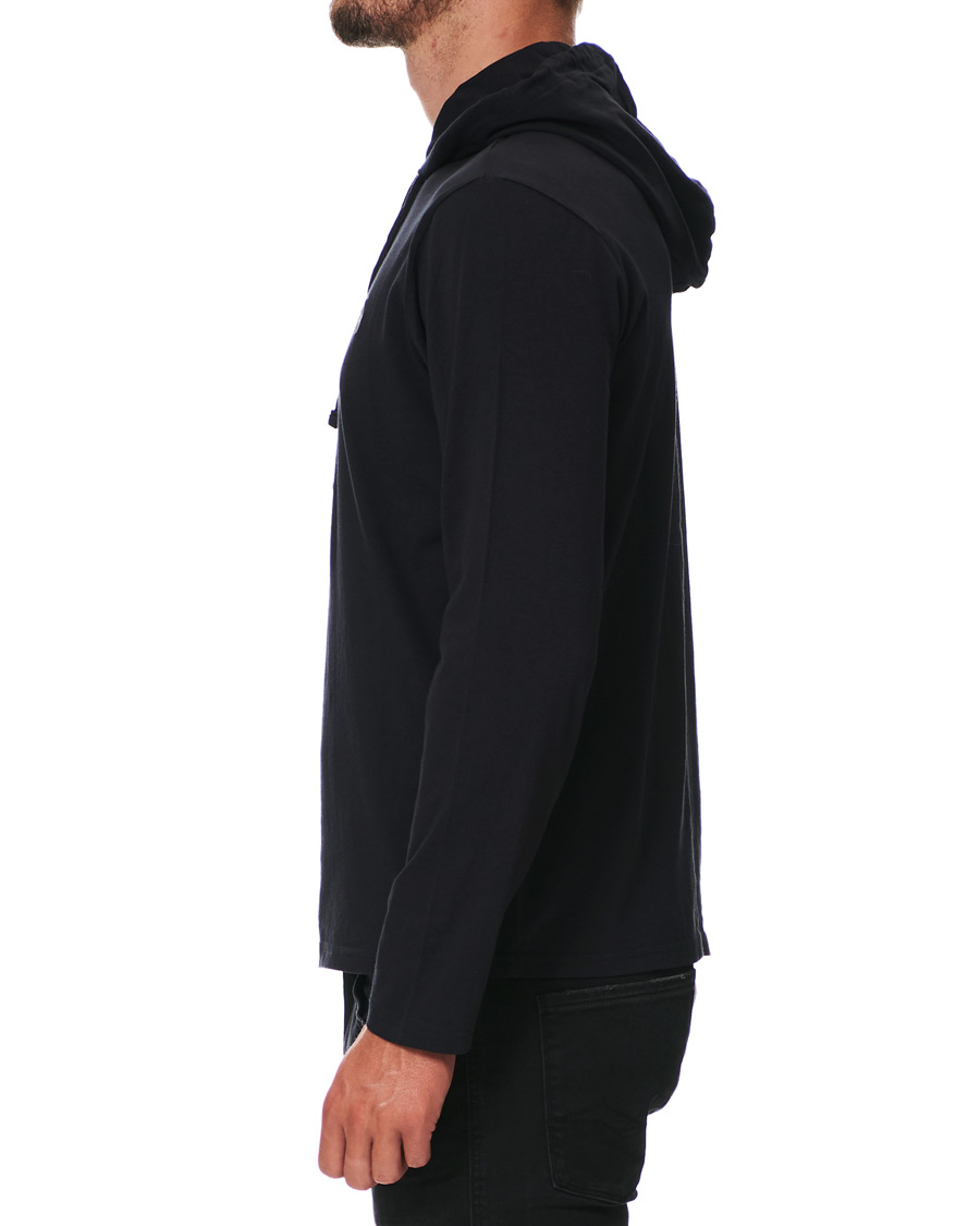 Herre | Trøjer | Polo Ralph Lauren | Long Sleeve Hoodie Polo Black