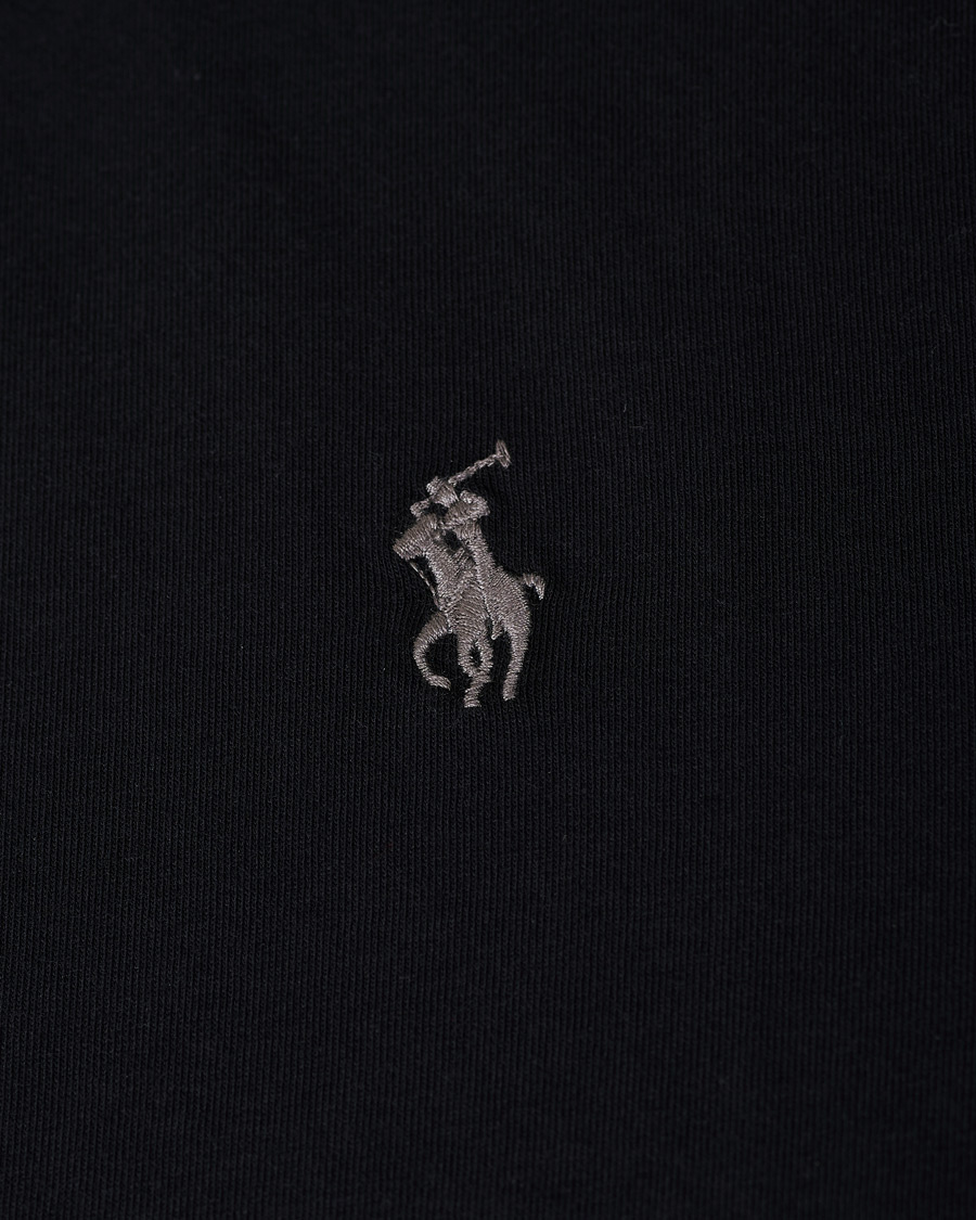Herre | Trøjer | Polo Ralph Lauren | Long Sleeve Hoodie Polo Black