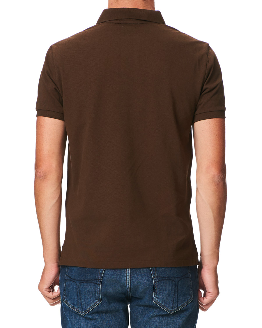 Herre | Polotrøjer | Polo Ralph Lauren | Custom Slim Fit Polo Cooper Brown