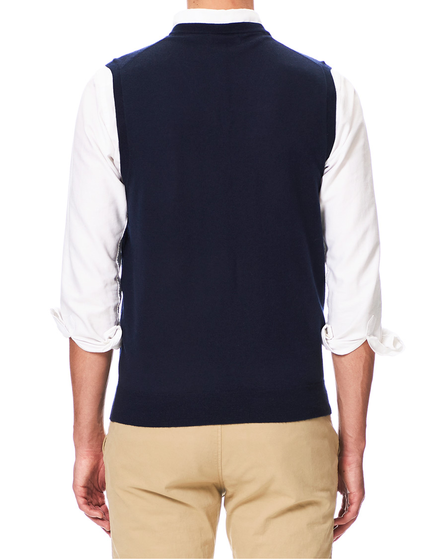 Herre | Trøjer | Polo Ralph Lauren | Merino Slipover Hunter Navy