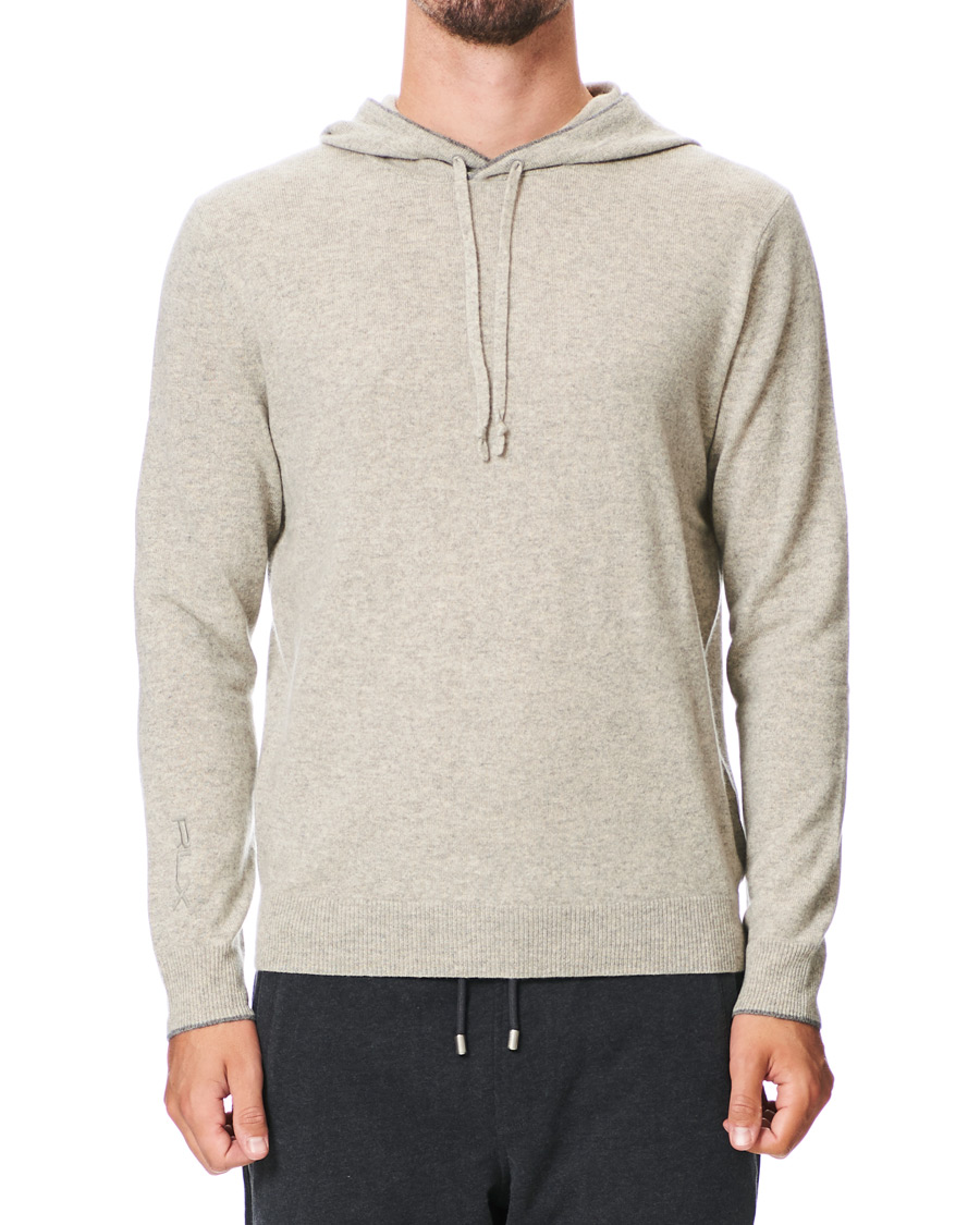 Herre | Trøjer | RLX Ralph Lauren | Washable Cashmere Hoodie Dark Sport Heather