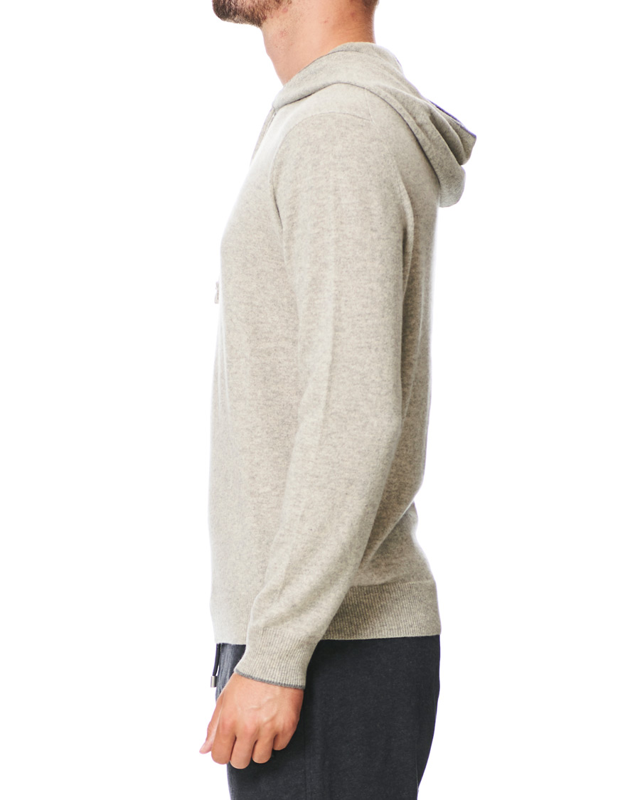 Herre | Trøjer | RLX Ralph Lauren | Washable Cashmere Hoodie Dark Sport Heather