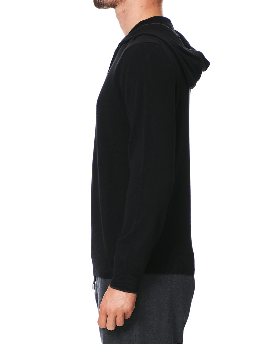 Herre | Trøjer | RLX Ralph Lauren | Washable Cashmere Hoodie Black