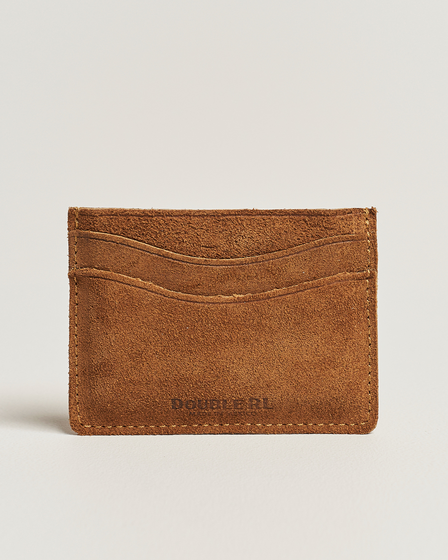 Herre | RRL Rough Out Cardholder Wallet Brown | RRL | Rough Out Cardholder Wallet Brown
