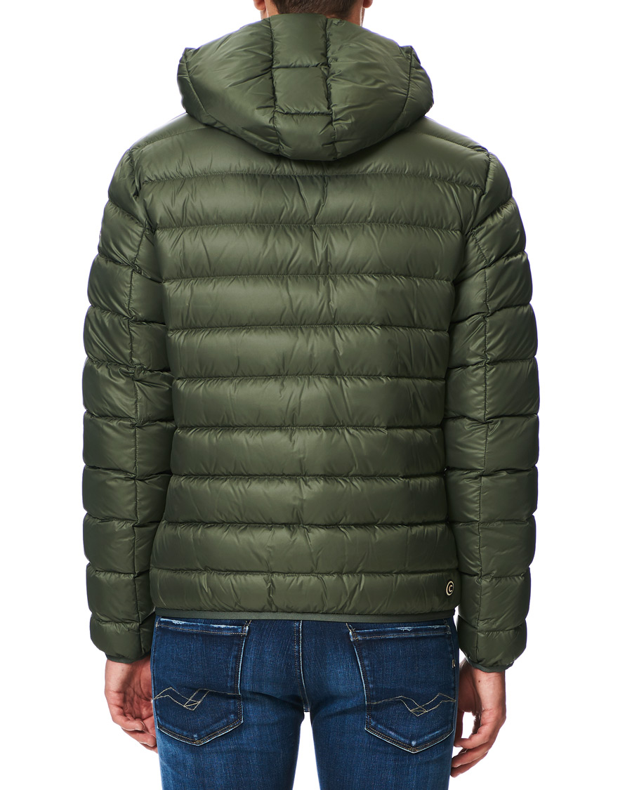 Herre | Jakker | Colmar | Concrete Down Hooded Jacket Matcha