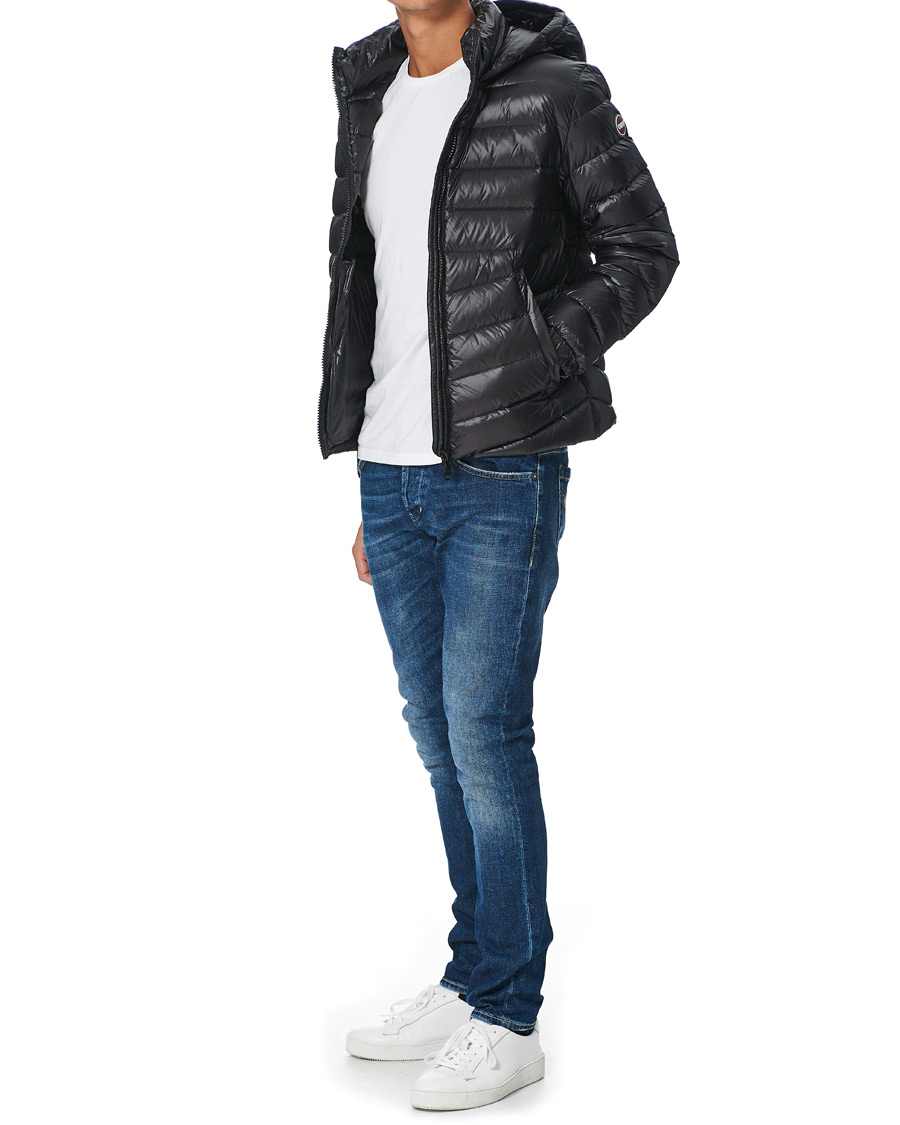 Herre | Jakker | Colmar | Blaze High Shine Down Hooded Jacket Black