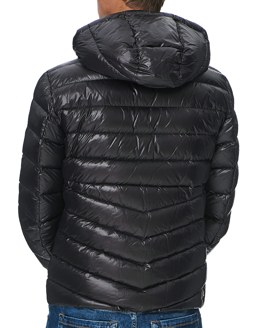 Herre | Jakker | Colmar | Blaze High Shine Down Hooded Jacket Black