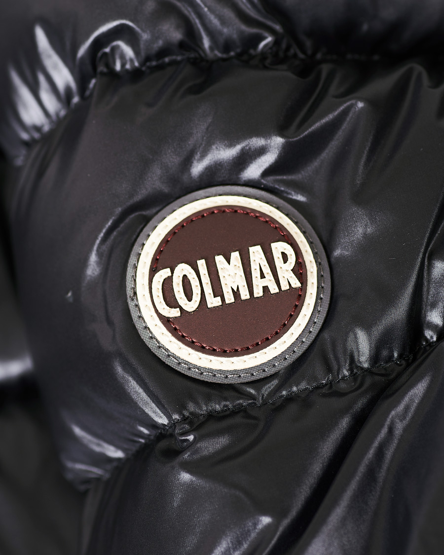 Herre | Jakker | Colmar | Blaze High Shine Down Hooded Jacket Black