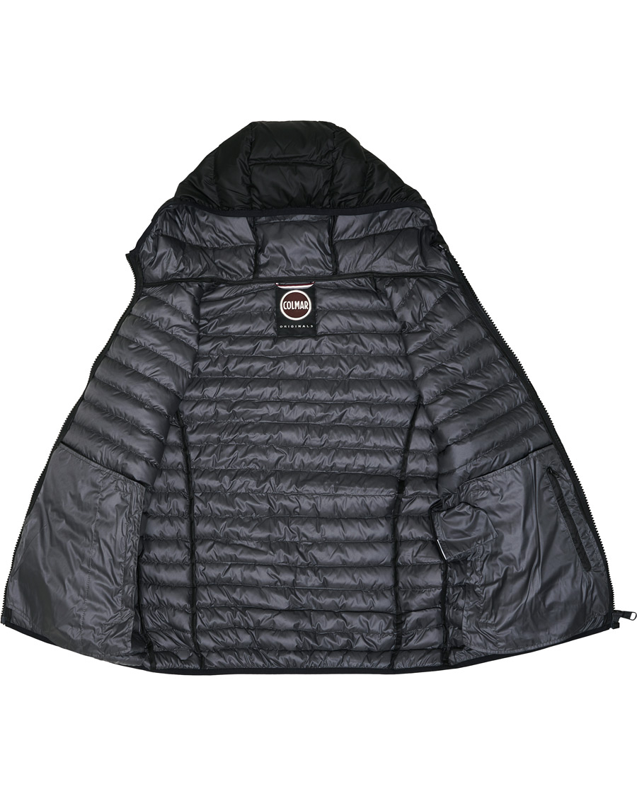 Herre | Jakker | Colmar | Floid Lightweight Down Hooded Jacket Black