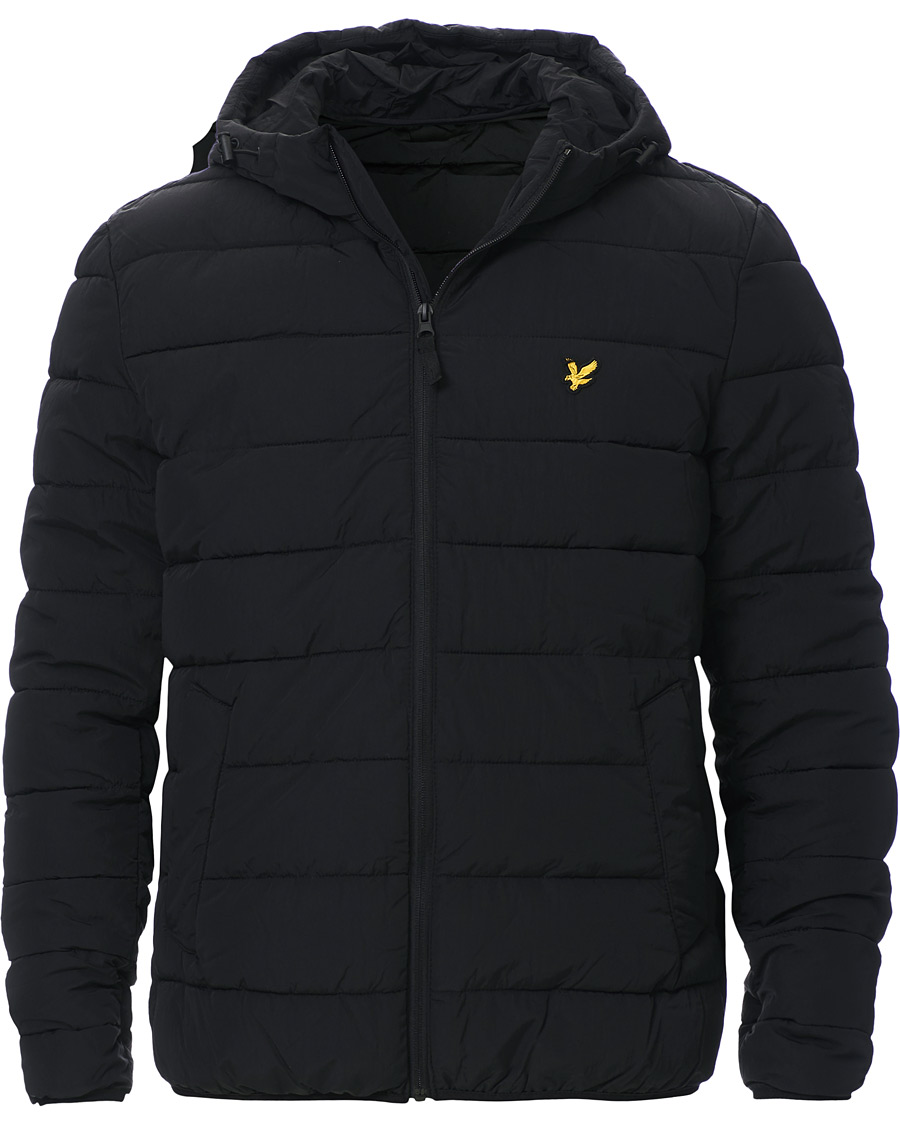 Herre | Jakker | Lyle & Scott | Lightweight Puffer Jacket Jet Black