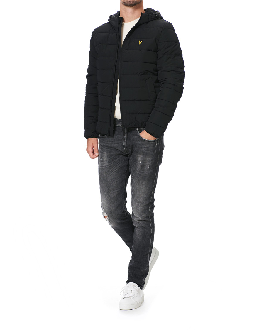 Herre | Jakker | Lyle & Scott | Lightweight Puffer Jacket Jet Black