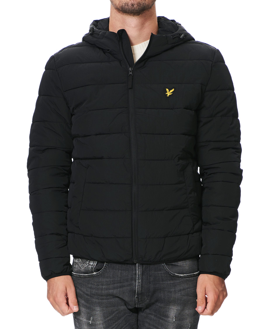 Herre | Jakker | Lyle & Scott | Lightweight Puffer Jacket Jet Black