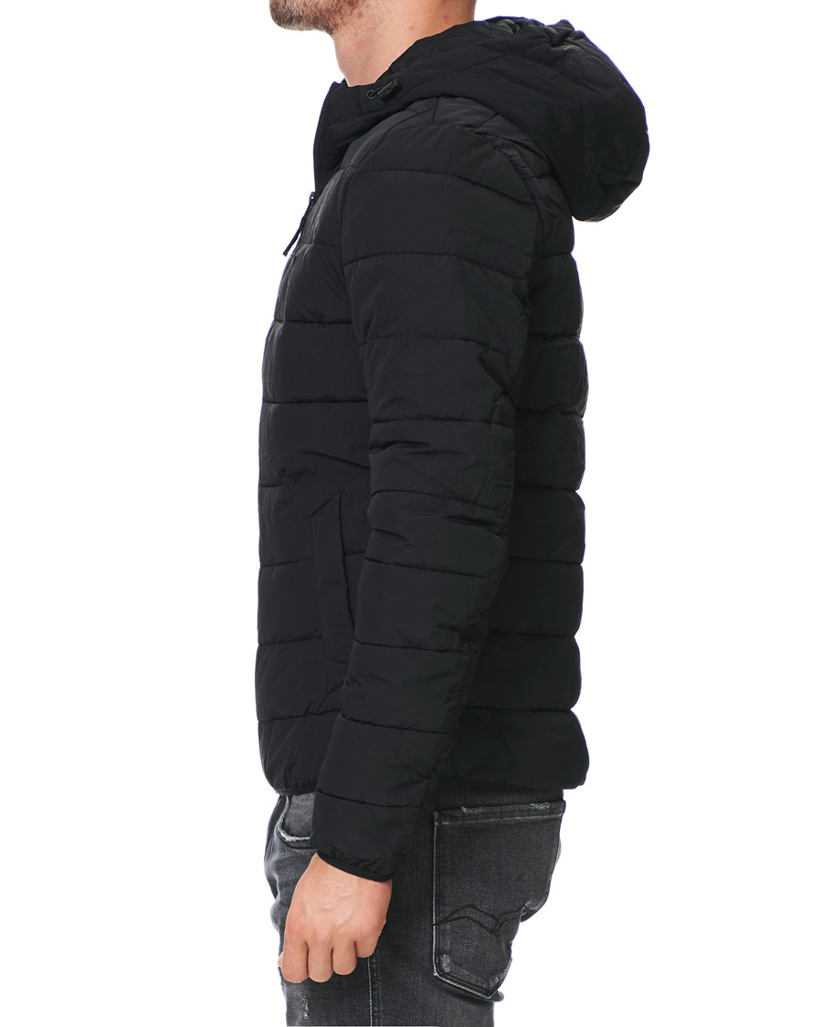 Herre | Jakker | Lyle & Scott | Lightweight Puffer Jacket Jet Black