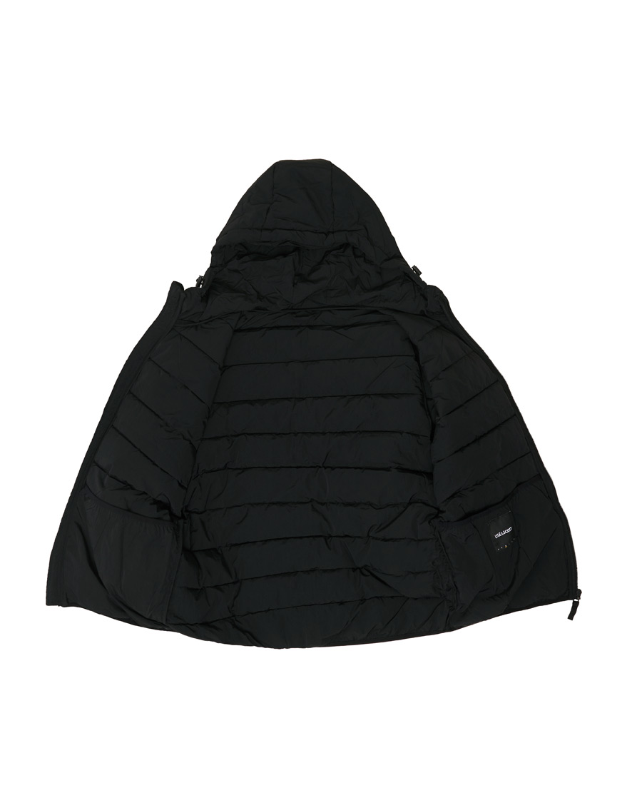 Herre | Jakker | Lyle & Scott | Lightweight Puffer Jacket Jet Black