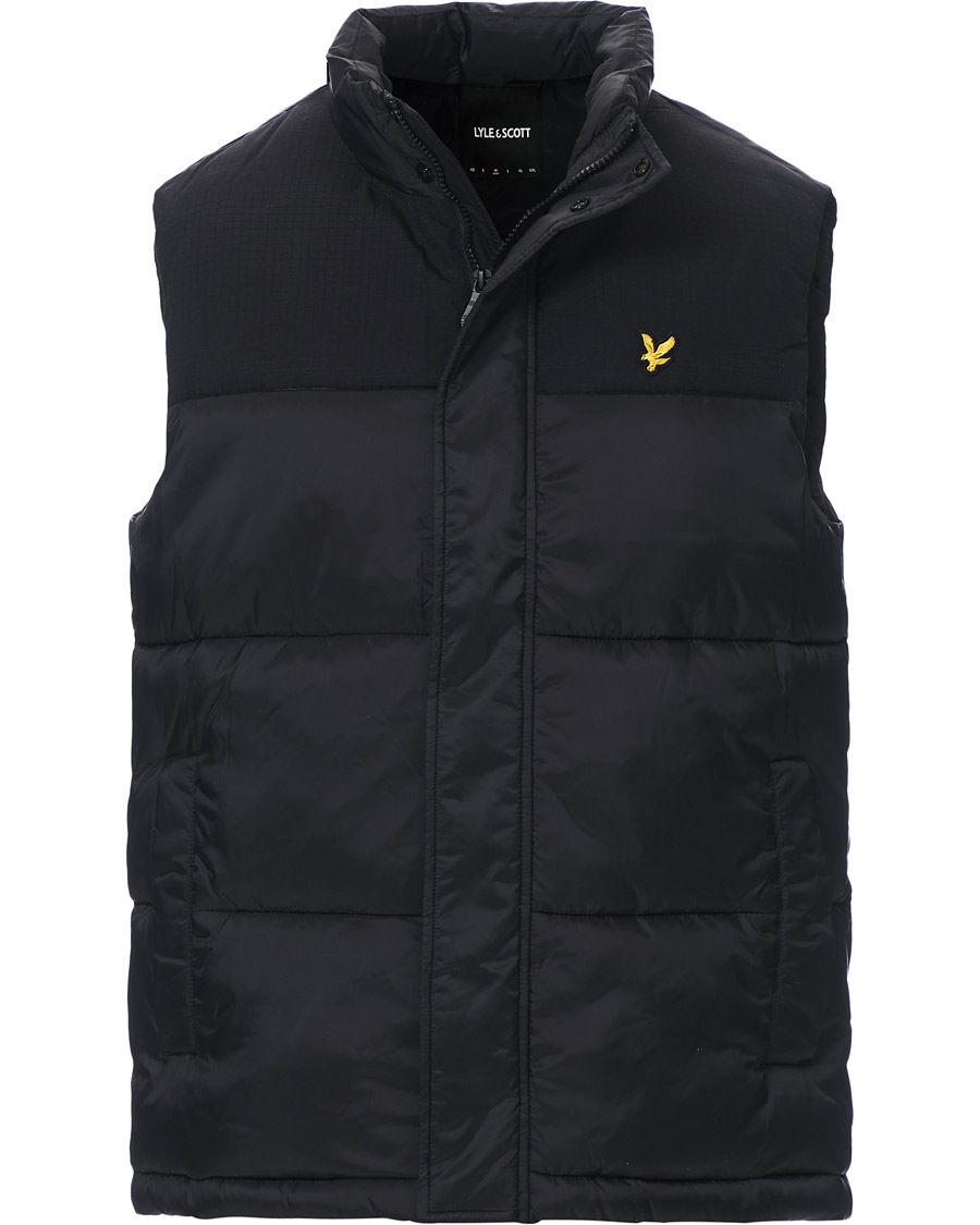 Herre | Jakker | Lyle & Scott | Wadded Gilet Vest Black