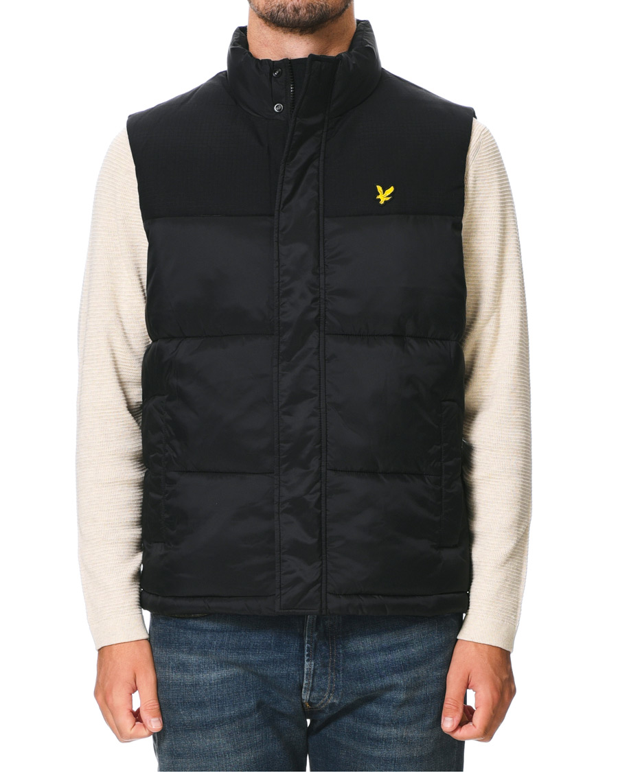 Herre | Jakker | Lyle & Scott | Wadded Gilet Vest Black