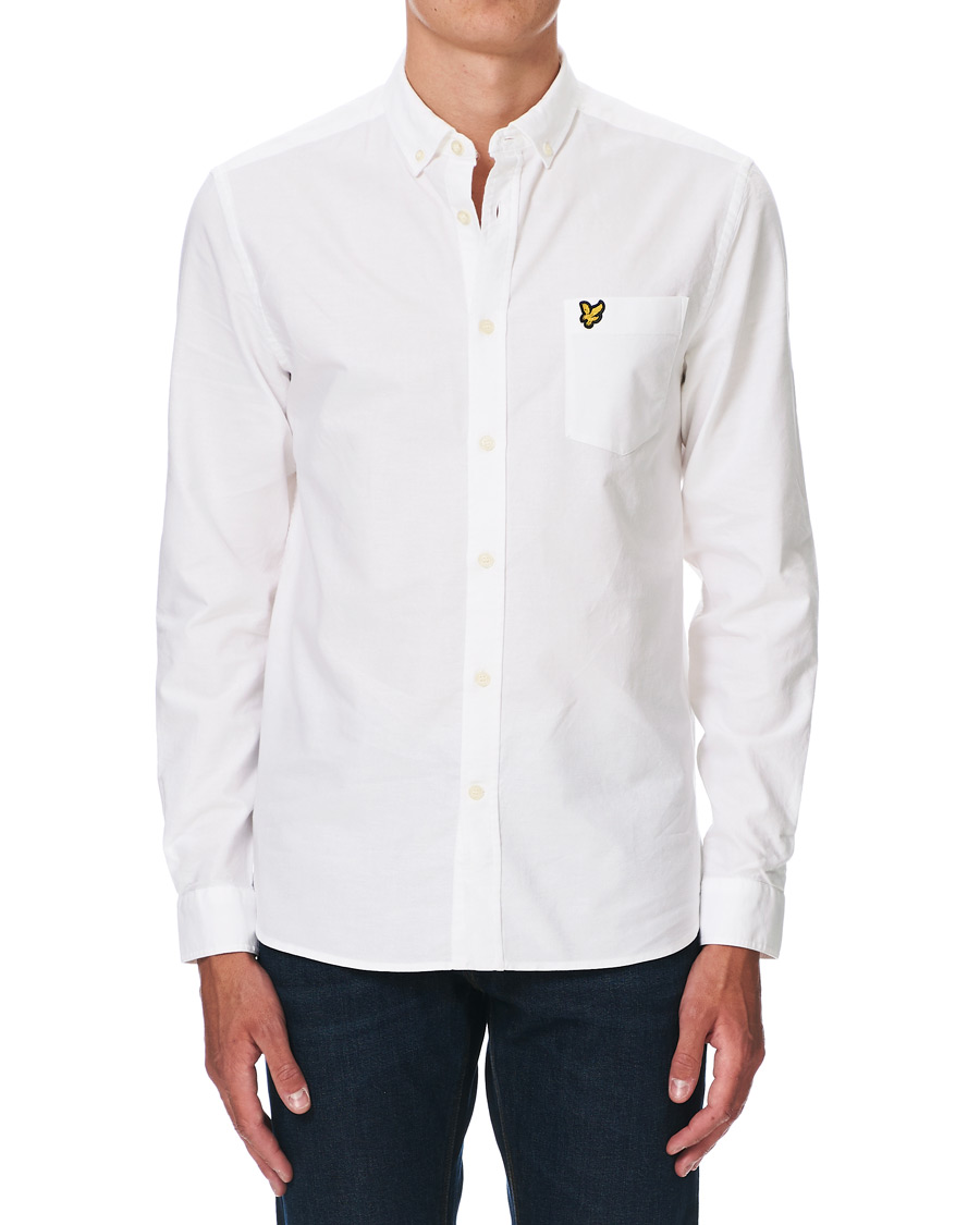 Herre | Oxfordskjorter | Lyle & Scott | Lightweight Oxford Shirt White