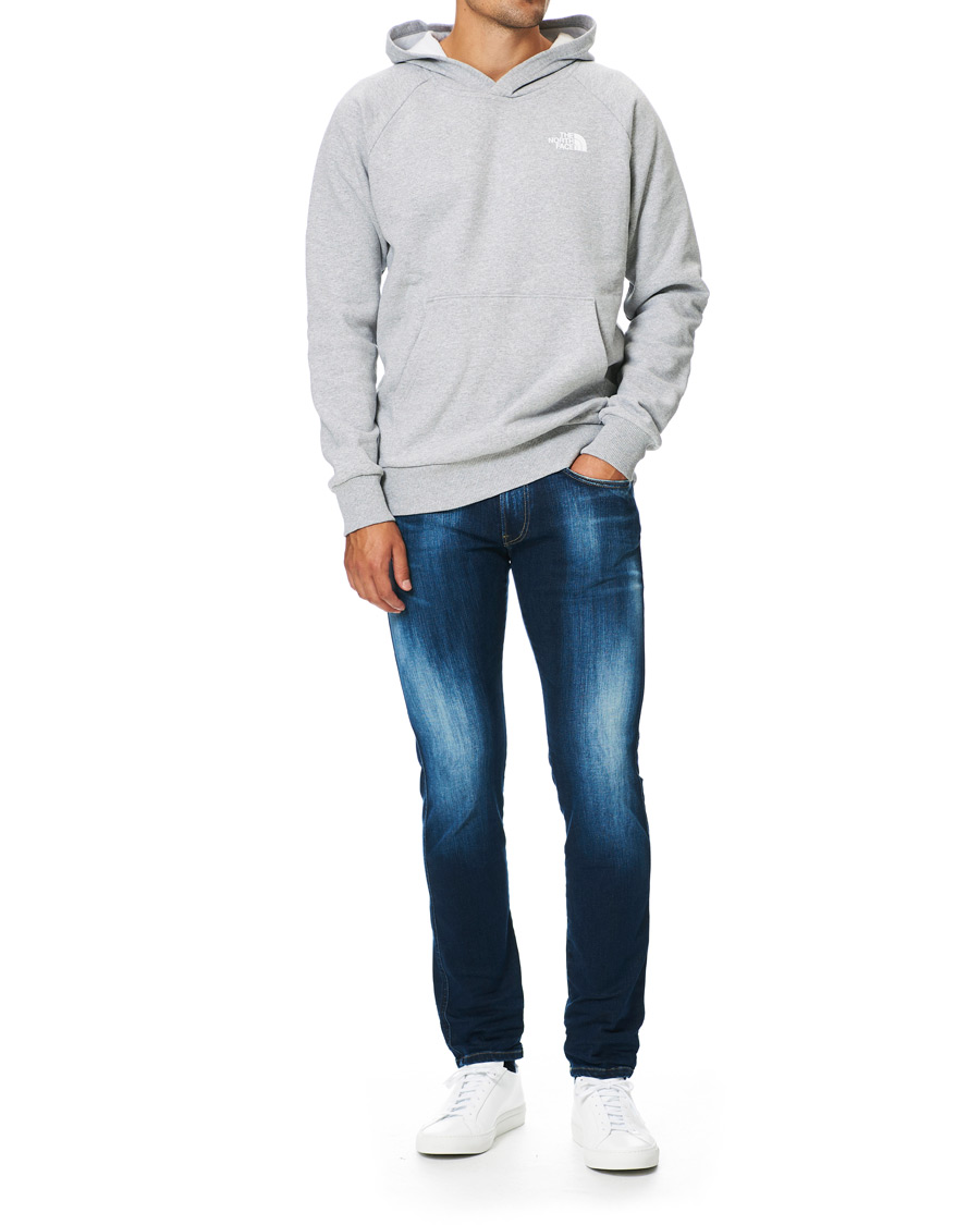 Herre | Trøjer | The North Face | Raglan Redbox Hoodie Grey Heather