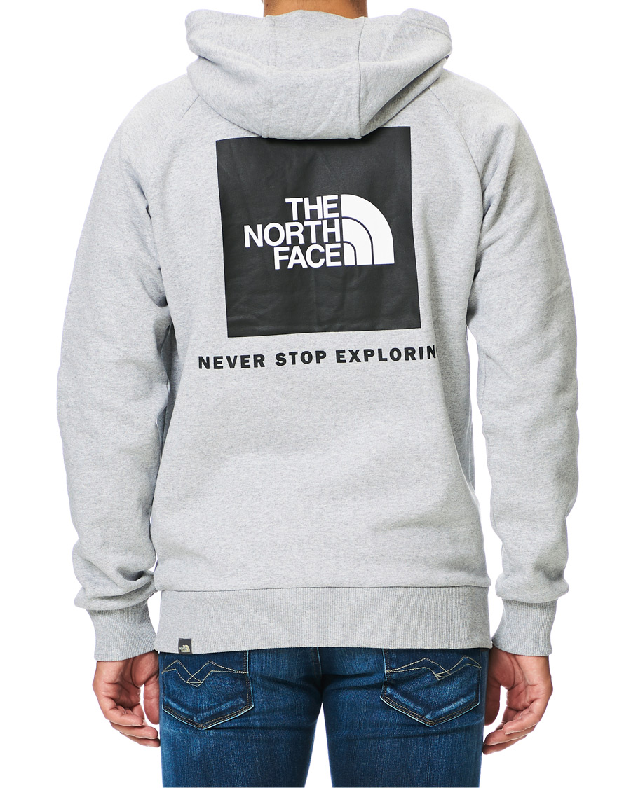 Herre | Trøjer | The North Face | Raglan Redbox Hoodie Grey Heather