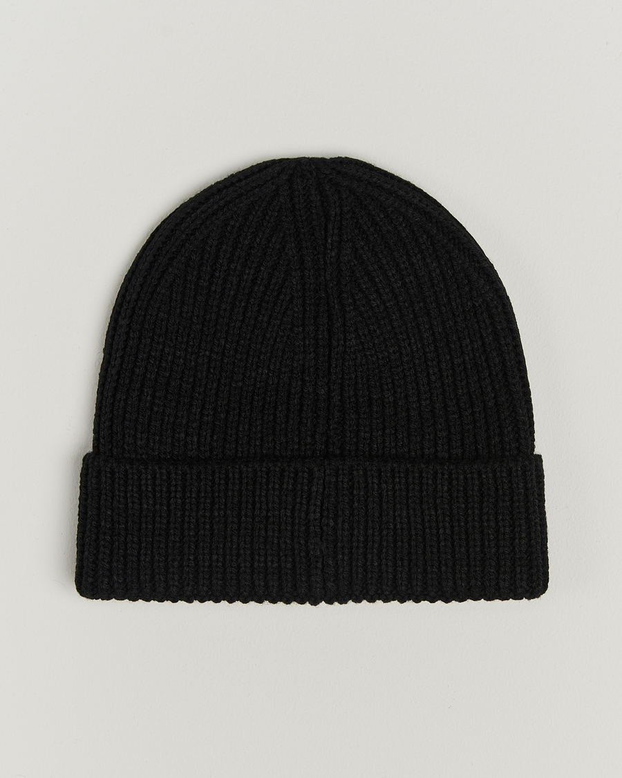 Herre | The North Face Logo Box Cuffed Beanie Black | The North Face | Logo Box Cuffed Beanie Black