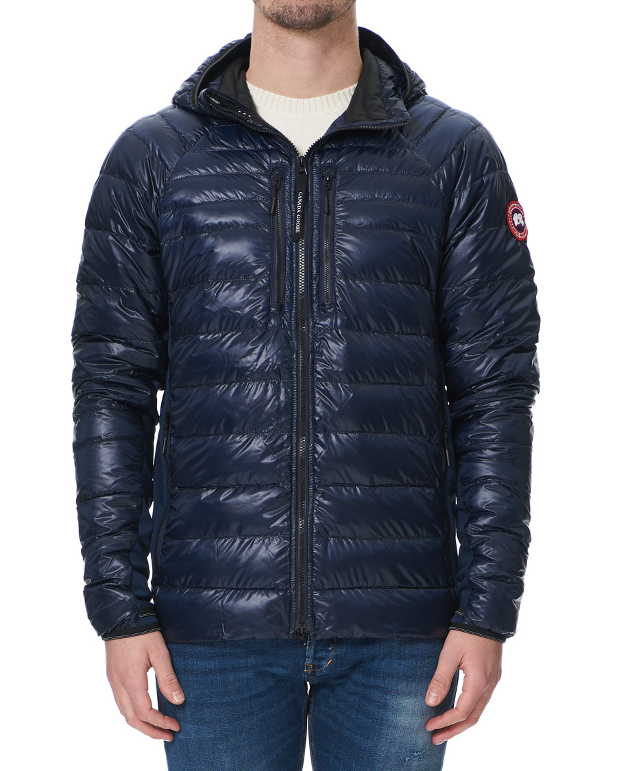 Herre | Jakker | Canada Goose | Hybridge Lite Hooded Jacket Atlantic Navy