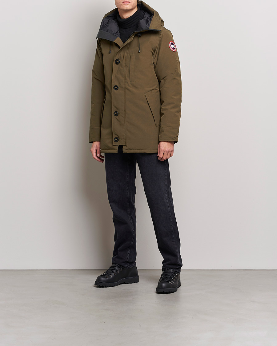 Herre | Jakker | Canada Goose | Chateau No Fur Parka Military Green