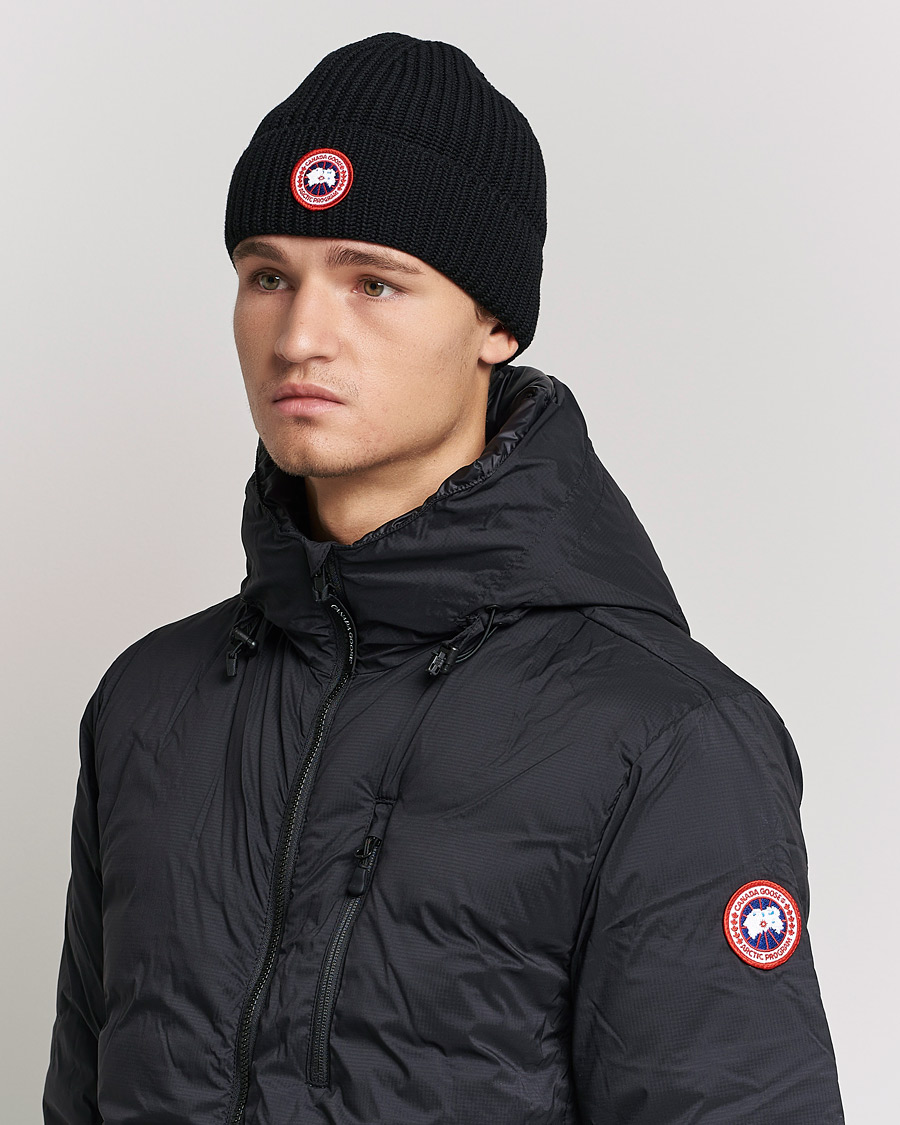 Herre |  | Canada Goose | Arctic Disc Rib Toque Black