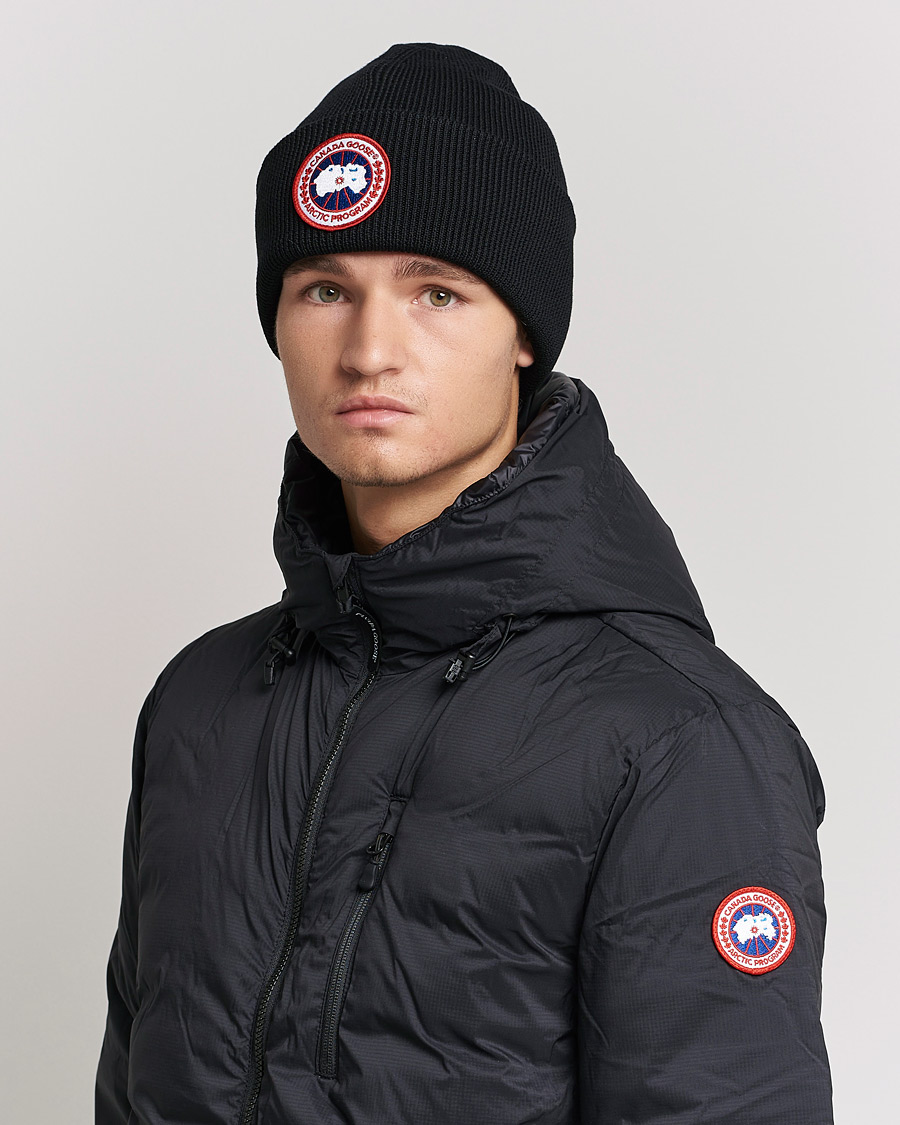 Herre | Canada Goose Arctic Disc Toque Black | Canada Goose | Arctic Disc Toque Black