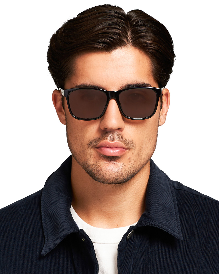 Herre | Gucci GG0746S Sunglasses Black/Brown | Gucci | GG0746S Sunglasses Black/Brown