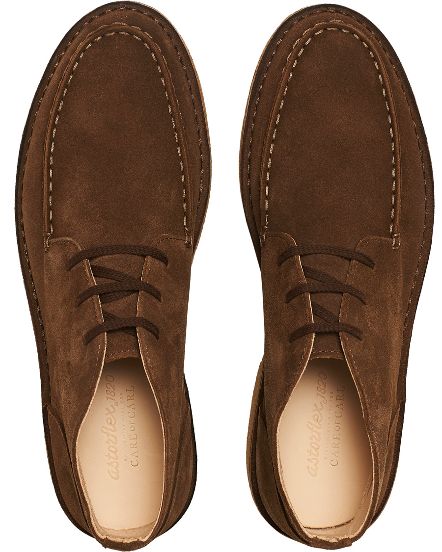 Herre | Astorflex Dukeflex Chukka Boot Brown Suede | Astorflex | Dukeflex Chukka Boot Brown Suede