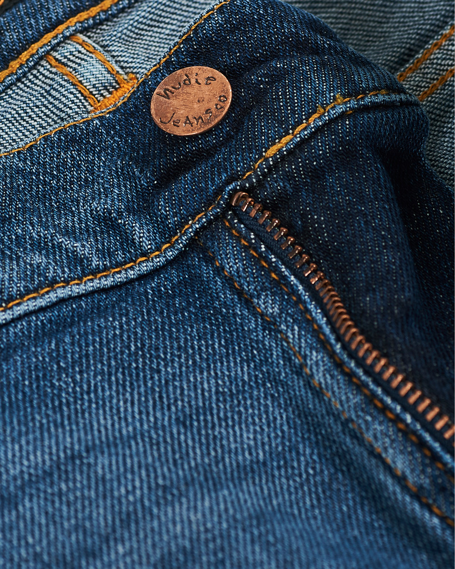Herre | Jeans | Nudie Jeans | Lean Dean Stretch Jeans Dark Sharp Twill