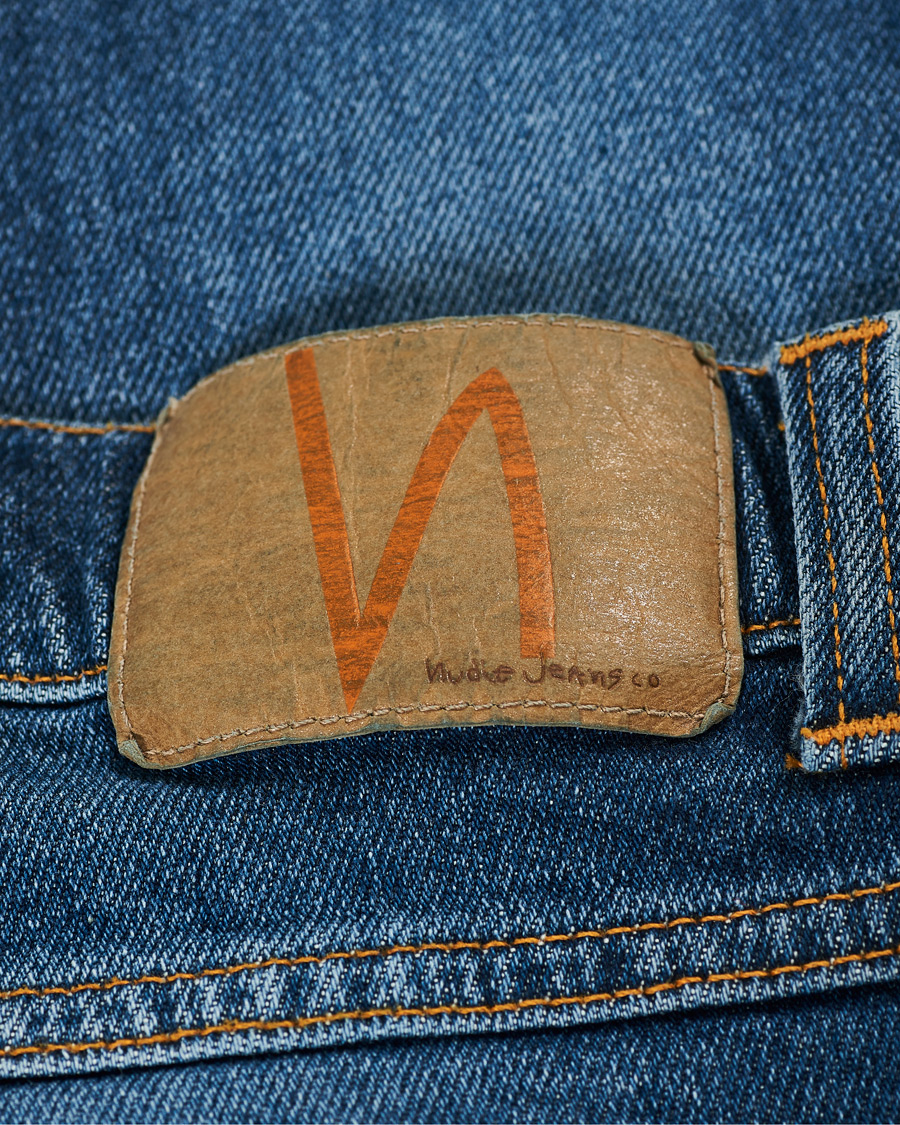 Herre | Jeans | Nudie Jeans | Lean Dean Stretch Jeans Dark Sharp Twill