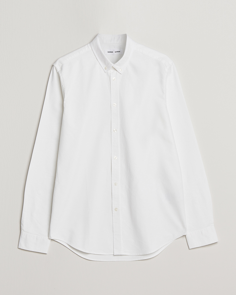 Herr |  | Samsøe Samsøe | Liam Button Down Shirt White