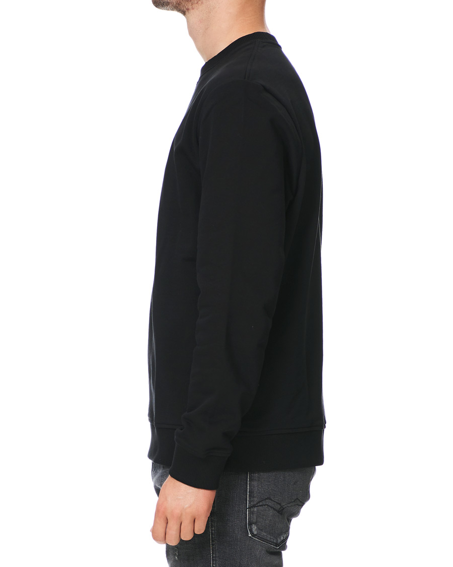 Herre | Trøjer | Samsøe Samsøe | Samsøe & Samsøe Hugo Organic Cotton Crew Neck Sweat Black