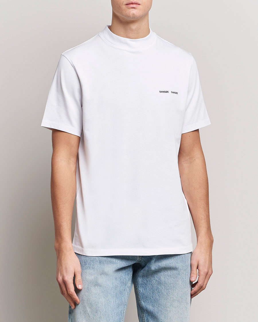 Herre | Kortærmede t-shirts | Samsøe Samsøe | Norsbro Organic Cotton Tee White