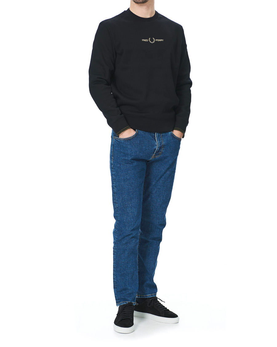 Herre | Trøjer | Fred Perry | Graphic Sweatshirt Black