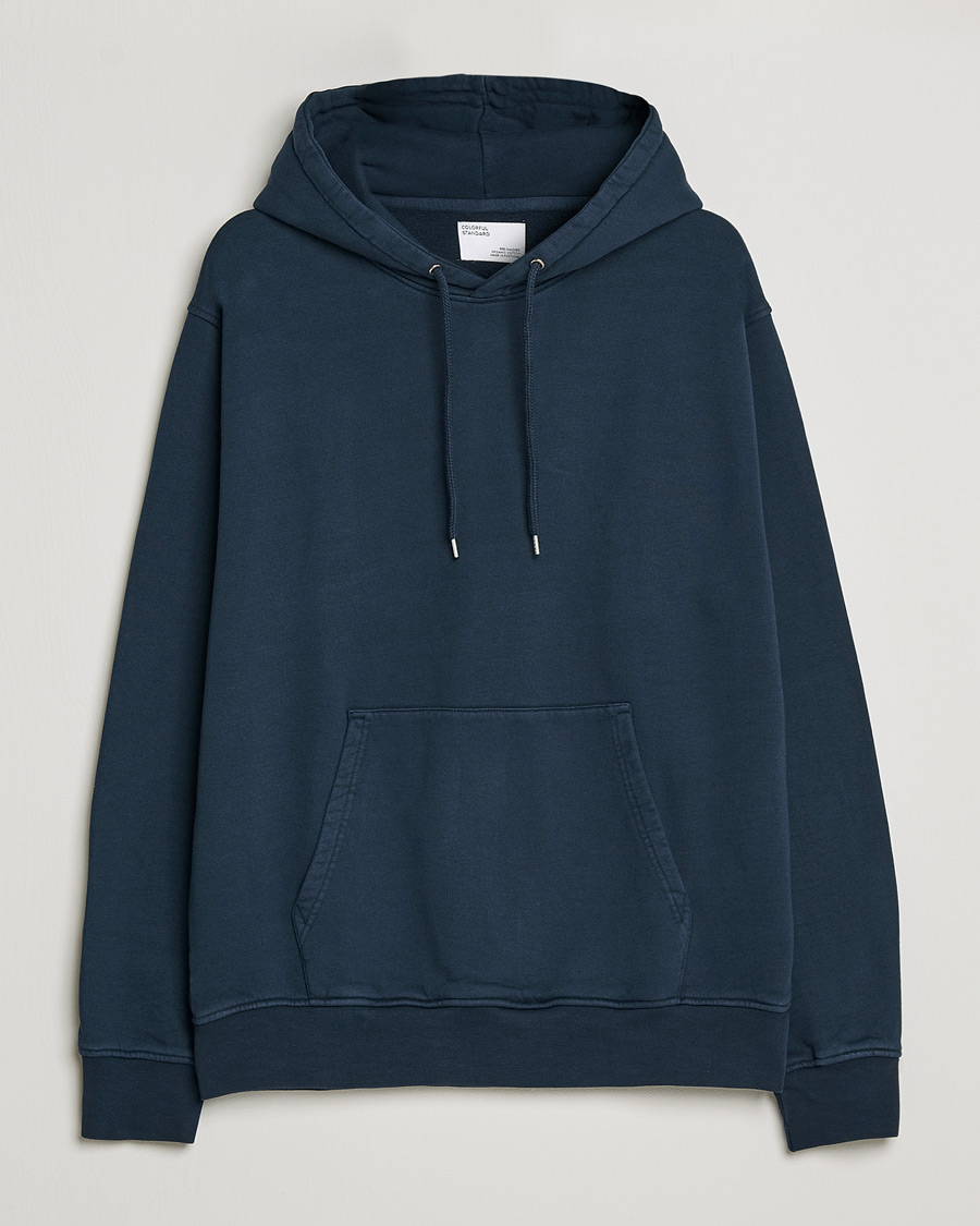 Herre | Trøjer | Colorful Standard | Classic Organic Hood Navy Blue
