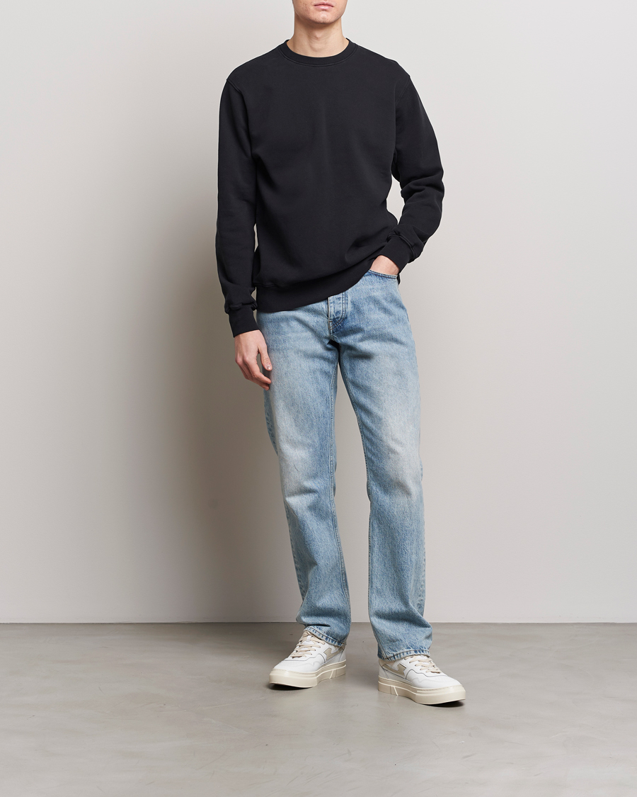 Herre | Trøjer | Colorful Standard | Classic Organic Crew Neck Sweat Deep Black