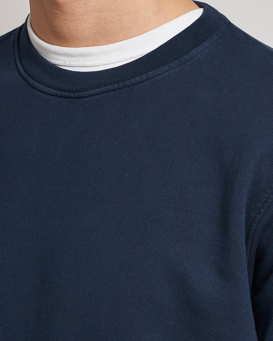 Herre | Trøjer | Colorful Standard | Classic Organic Crew Neck Sweat Navy Blue
