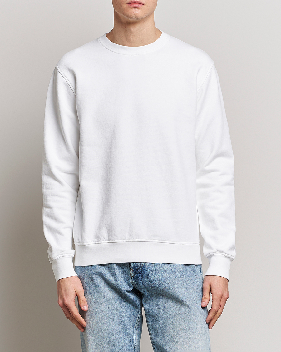 Herre | Afdelinger | Colorful Standard | Classic Organic Crew Neck Sweat Optical White