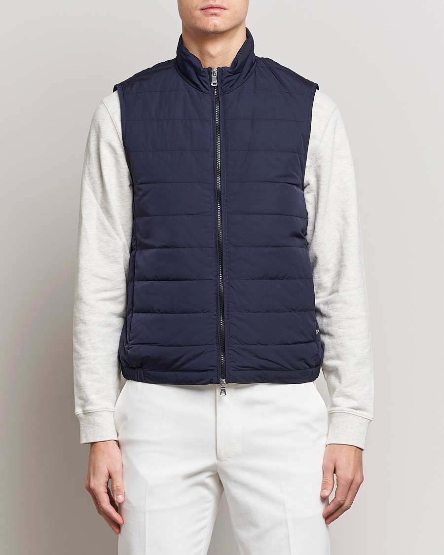 Herre | Veste | Oscar Jacobson | Liner Evo Waistcoat Navy