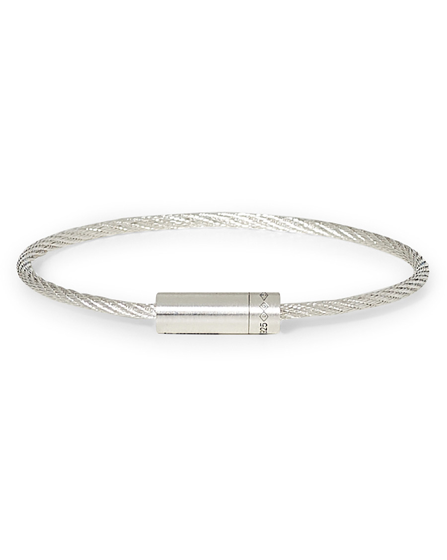 Herre | LE GRAMME Cable Bracelet Brushed Sterling Silver 9g | LE GRAMME | Cable Bracelet Brushed Sterling Silver 9g