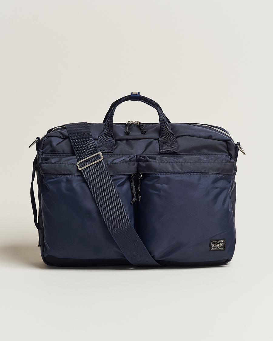 Herre | Tasker | Porter-Yoshida & Co. | Porter-Yoshida & Co.Force 3Way BriefcaseNavy Blue