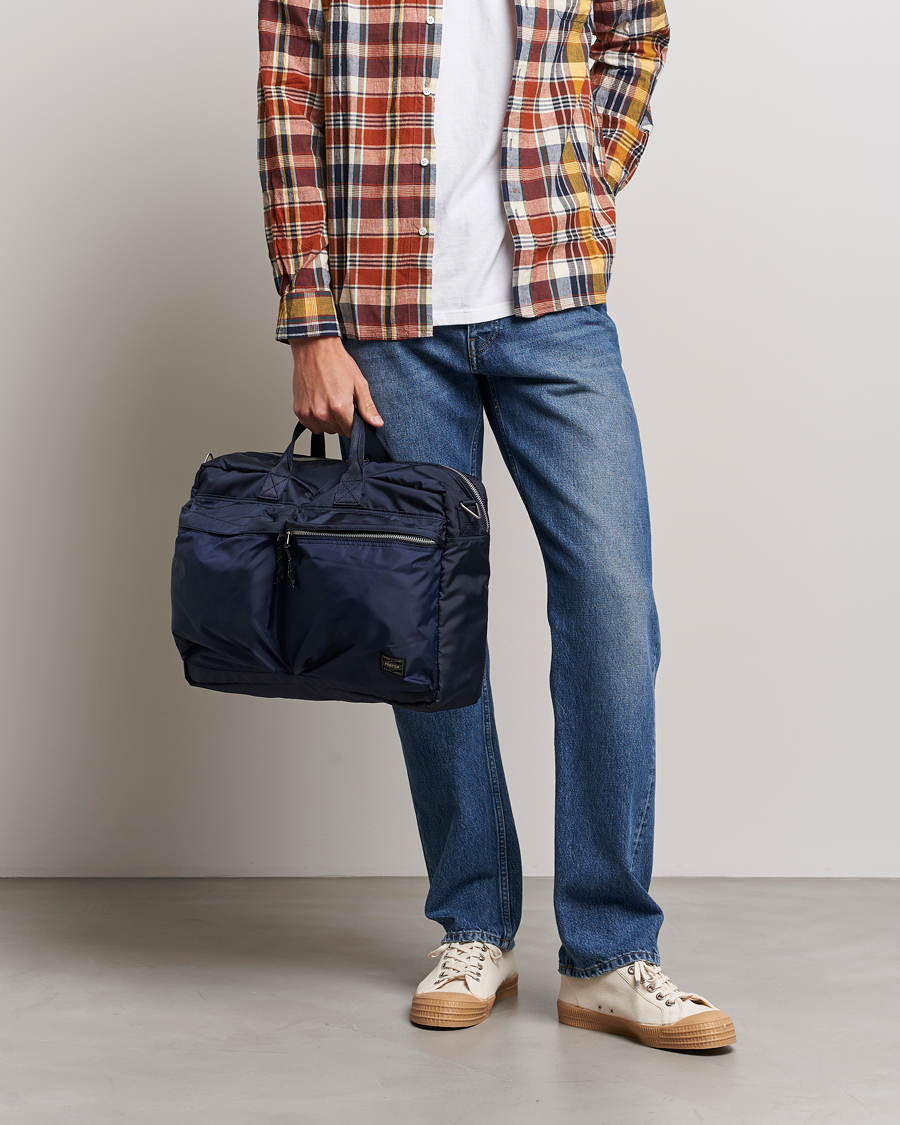 Herre | Tasker | Porter-Yoshida & Co. | Porter-Yoshida & Co.Force 3Way BriefcaseNavy Blue
