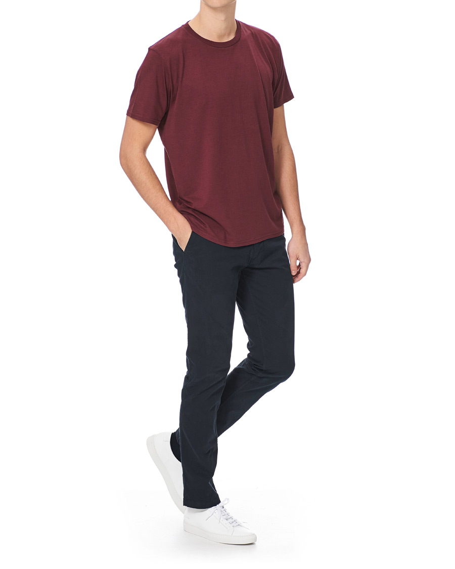 Herre | T-Shirts | CDLP | Round Neck Tee Burgundy