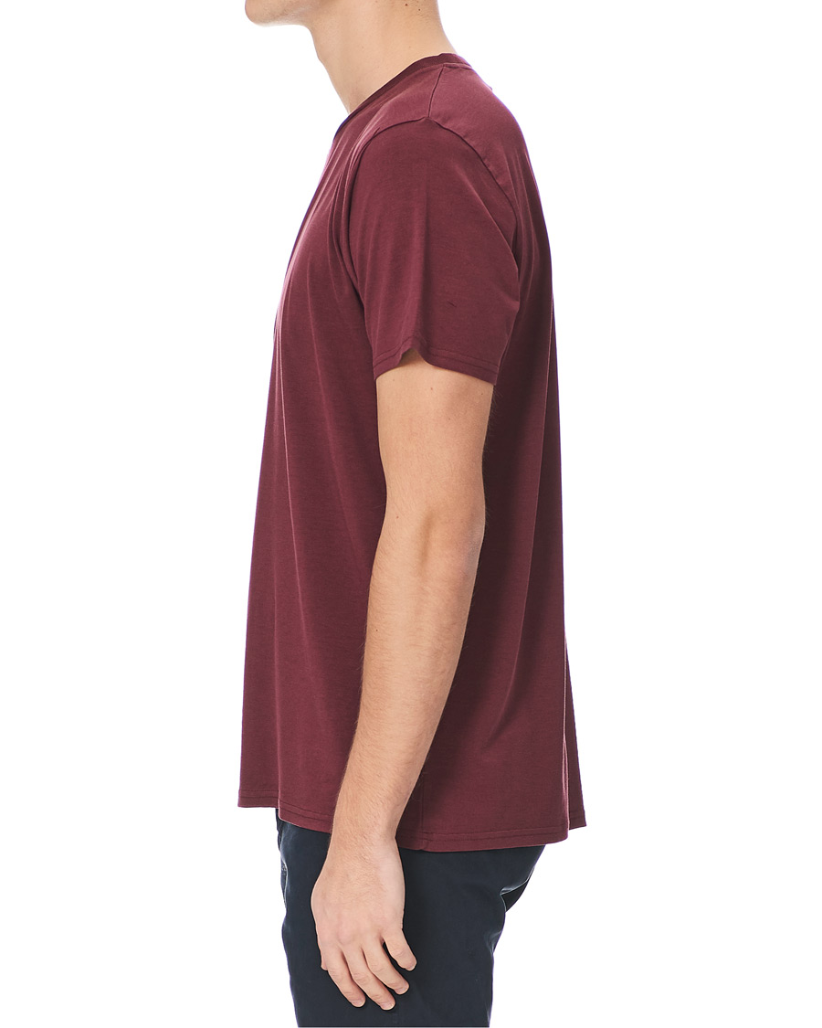 Herre | T-Shirts | CDLP | Round Neck Tee Burgundy