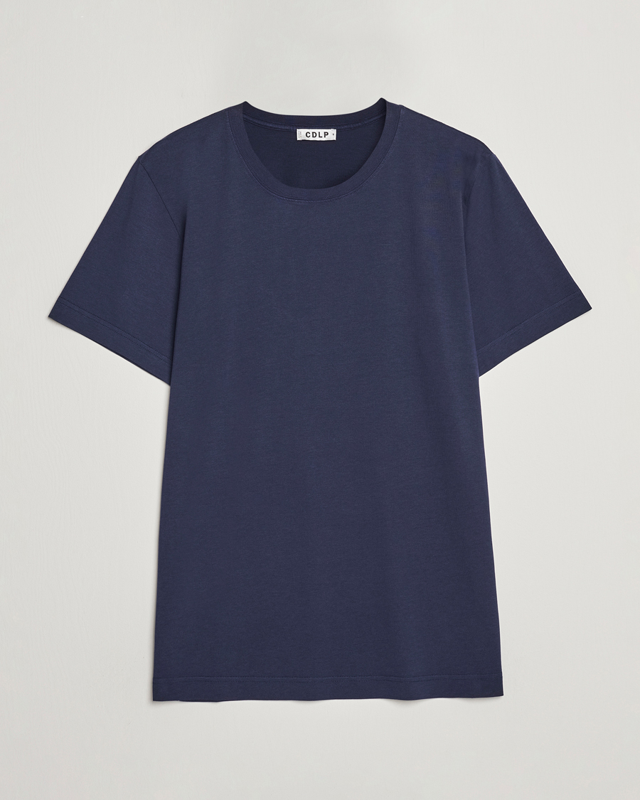 Herre | T-Shirts | CDLP | Round Neck Tee Navy Blue