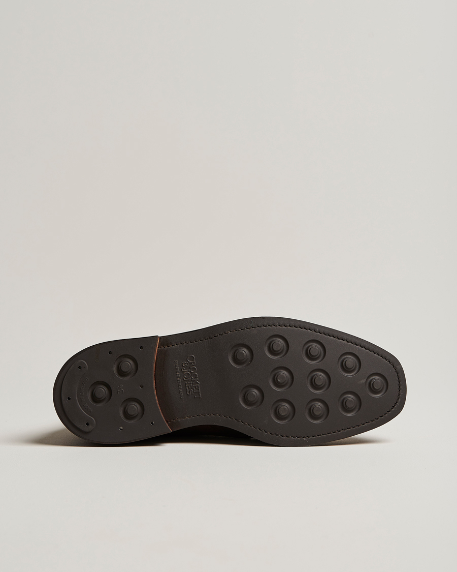 Herre | Støvler | Crockett & Jones | Molton Chukka Dk Brown Rough-Out Suede