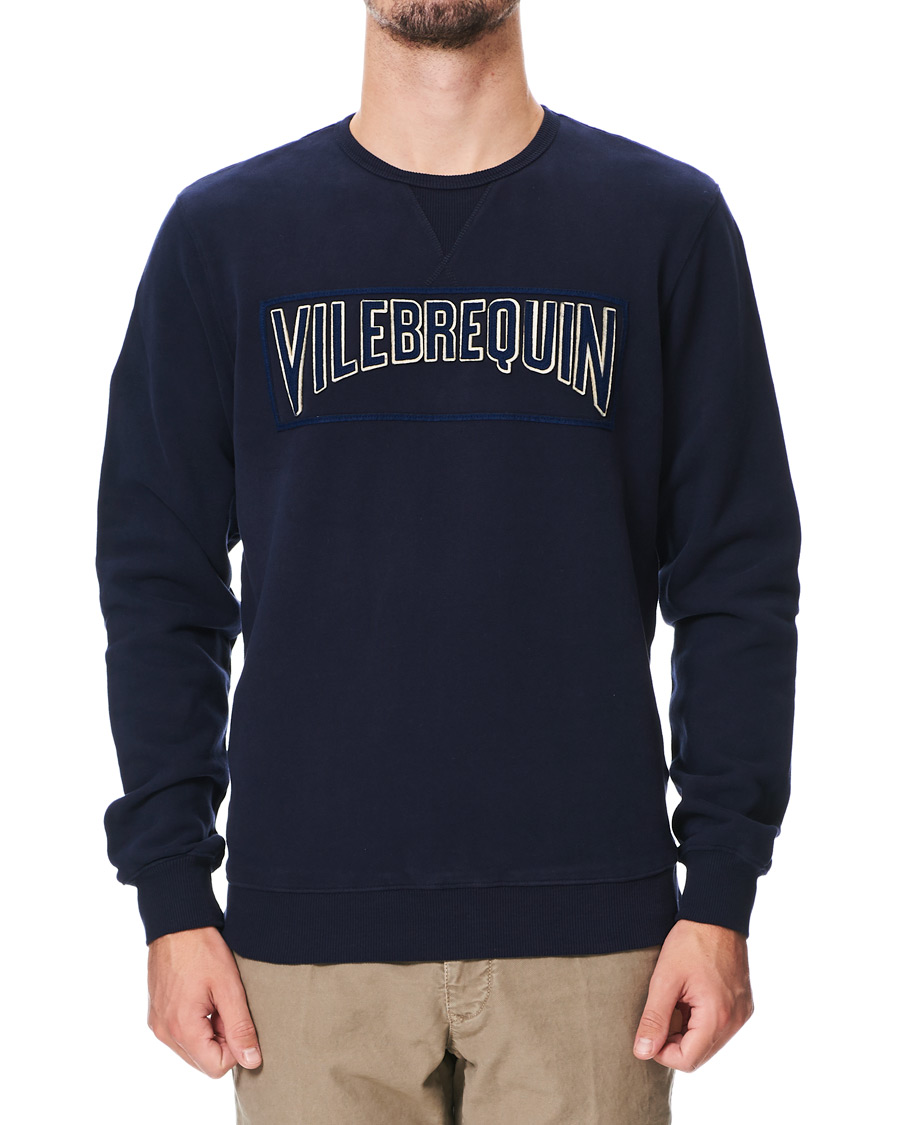 Herre | Trøjer | Vilebrequin | Vintage Crewneck Sweater Navy