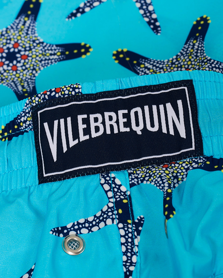 Herre | Badebukser | Vilebrequin | Mahina Swim Shorts Bleu Lazuli